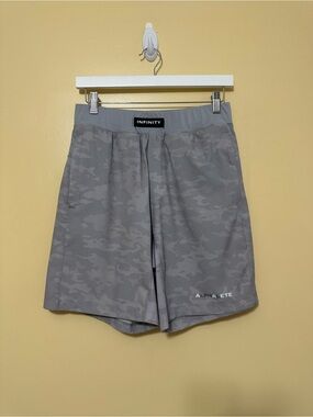 Alphalete Infinity Athletic Shorts Men Size M Gray Camo